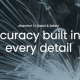A close-up of sparks flying from industrial machinery, overlaid with the text Attention To Detail & Safety and Accuracy built into every detail.
